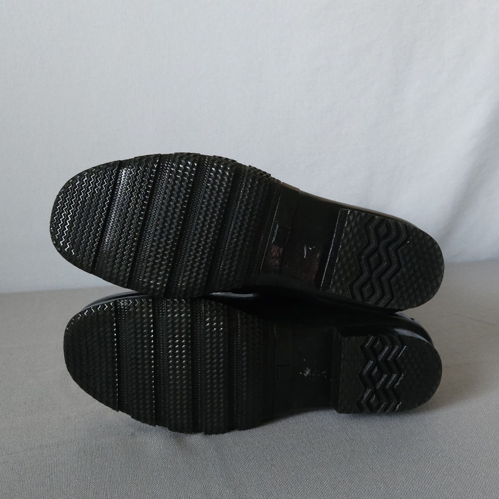 Nomad Womens Black Tall Rain Boots 11 Waterproof Rubber Pull-On with Buckle - Picture 11 of 11